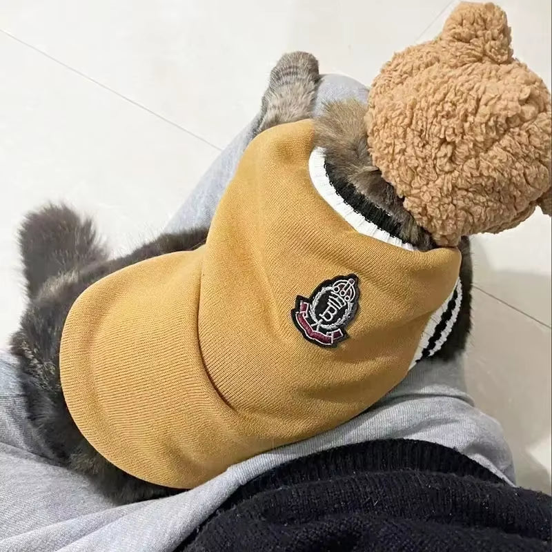 Autumn Winter Pet Cat Dog Sweater Warm Coat for Small Medium Large Dogs & Kitten