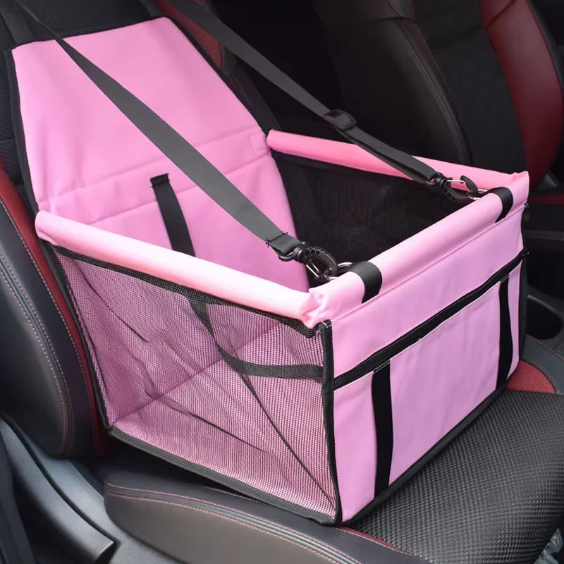 Double Thick Travel Accessories Mesh Hanging Bags Waterproof Safety Pet Car Seat Bag