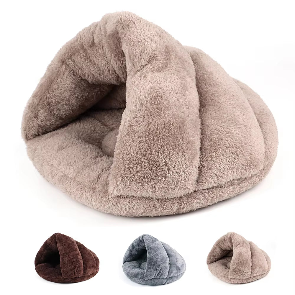 Warm Fleece Cat & Dog Soft Bed.