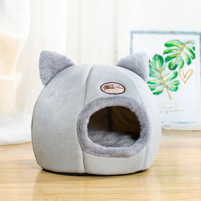 New Deep Sleep Comfort in Winter Cat Bed Iittle Mat